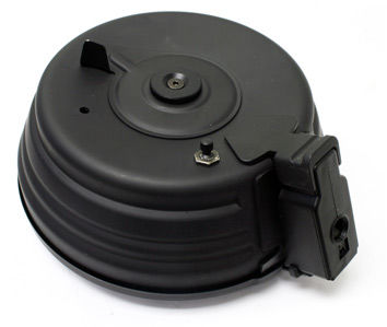 Cybergun Drum Mag, Fits Most AEG AK47, Metal, 2500 rds