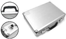 Large Aluminum Pistol Case -Silveraluminum 