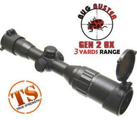 UTG 5th Gen 6x32AO Bug Buster Rifle Scope, Gen 2, Illuminated Mil-Dot Reticle, 1/4 MOA, 1 Tubeutg 