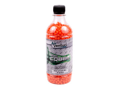 Air Venturi Pro CQBBs 6mm airsoft BBs, 0.12g, 2,700 rds, orange