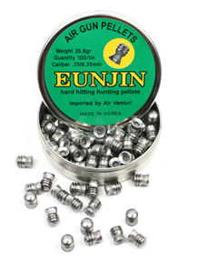 Eun Jin .25 Cal, 35.8 Grains, Domed, 100cteun 