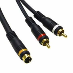 12' SVideo/RCA Audio Cablesvideo 