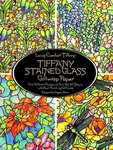 Tiffany Stained Glass Giftwrap Papertiffany 