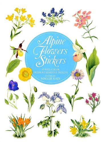 Alpine Flowers Stickersalpine 