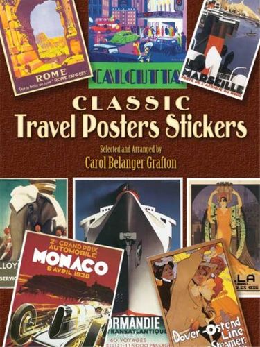 Classic Travel Posters Stickersclassic 