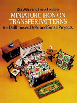 Miniature Iron-On Transfer Patterns for Dollhouses, Dolls and Small Projectsminiature 