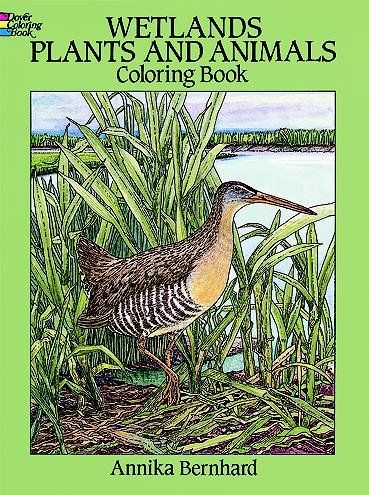 Wetlands Plants and Animals Coloring Bookwetlands 