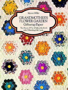 Grandmother's Flower Garden Giftwrap Papergrandmother 