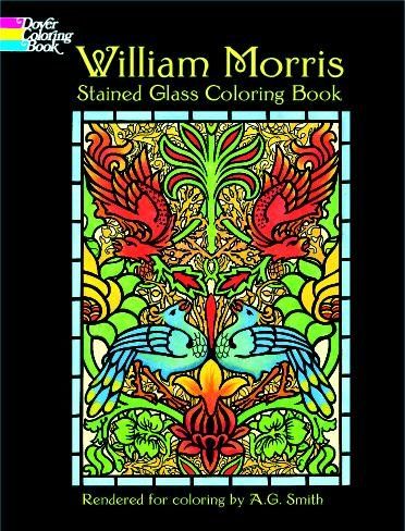 William Morris Stained Glass Coloring Bookwilliam 