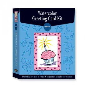 Watercolor Greeting Card Kit Celebrate!watercolor 