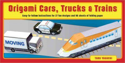 Origami Cars, Trucks & Trainsorigami 