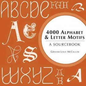 4000 Alphabet & Letter Motifsalphabet 