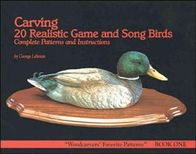 Carving 20 Realistic Game and Song Birdscarving 