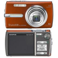 8.0 MP Digital Camera-Orange
