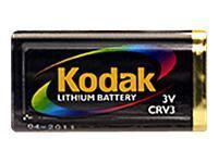 BATTERY, KODAK MAX LITHIUM KCRV3-1battery 