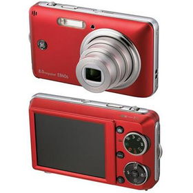 GE Digital Camera 8MP,Reddigital 