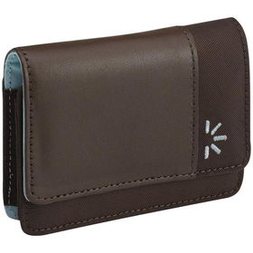 CASE LOGIC EDC-2BROWN EXECUTIVE LEATHER CAMERA CASE (HORIZONTAL, BROWN)logic 