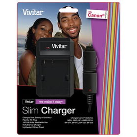 VIVITAR VIV-SC-CAN Li-Ion Battery Charger (For Canon(R) Cameras)vivitar 