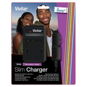 VIVITAR VIV-SC-SON Li-Ion Battery Charger (For Sony(R) Cameras)vivitar 