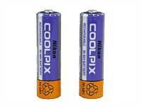 BATTERY, EN-MH1 RECHARGABLE, 2PK AAbattery 