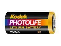 BATTERY, K123LA-1, LITHIUM PHOTObattery 