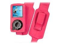 MP3 CASE, TRIO 3IN1 FUSCHIA LEATHERtrio 