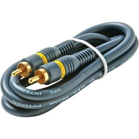 6' PythonTM Home Theater RCA-RCA Video Cablespythontm 