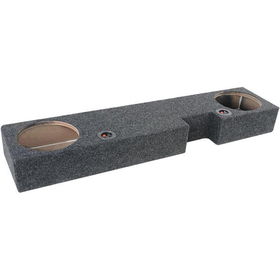 ATREND A382-10CP B Box Series 10"" Subwoofer Boxes for Ford(R) Vehicles (Dual Down-Fire)atrend 