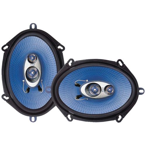 PYLE PL573BL Blue Label Speakers (5"" x 7""; 3-way)pyle 