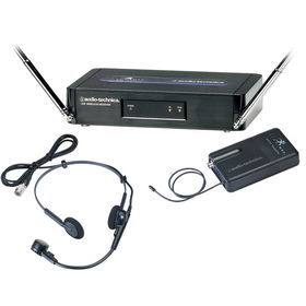 Wireless VHF Microphone System With Headset Microphone - 169.505MHzwireless 