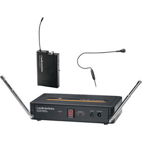 700 Series Frequency-Agile Diversity UHF Wireless Systems - With Head-Worn Black Microphone (Includes Pro 92CW Microphone)series 