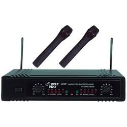 Dual-Channel UHF Wireless Microphone Systemdual 