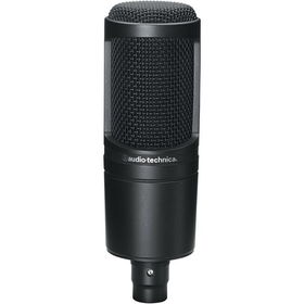 Side Address Cardioid Condenser Studio Microphone With Stand Mountside 