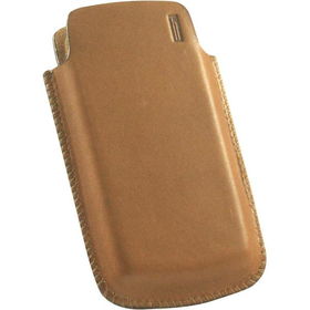 Brown Vertical Pouch for BlackBerry Pearl 8100brown 