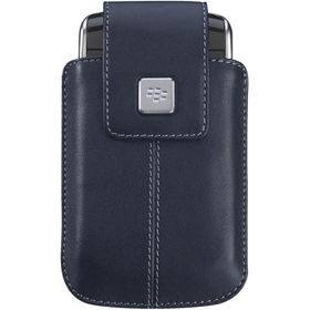 Blue Leather Case With Swivel Belt Clip For Storm 9500/9530blue 