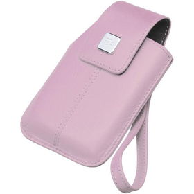 Pink BlackBerry Leather Tote With Wrist Strap For Storm 9500/9530pink 