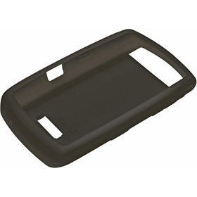 Black BlackBerry Rubber Skin Case For Storm 9500/9530black 