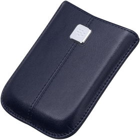 Blue BlackBerry Leather Pocket For Storm 9500/9530blue 