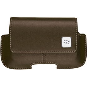 Brown BlackBerry Leather Horizontal Pouch For Storm 9500/9530brown 