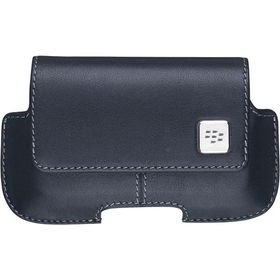 Blue BlackBerry Leather Horizontal Pouch For Storm 9500/9530blue 