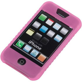 Pink Silicone Skin For iPhonepink 