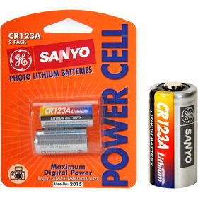 CR123A Photo Lithium Battery Retail Pack - 2-Packlithium 