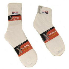 Women's Quarter Cotton Sports Socks Case Pack 240women 