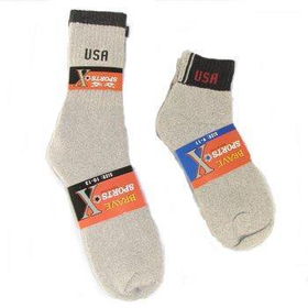 Brave Cotton Sport Socks Assorted Case Pack 240brave 