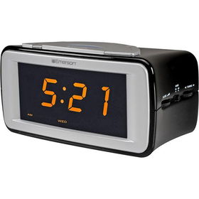 SmartSet Dual Alarm AM/FM Clock Radio With SureAlarmsmartset 