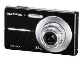 FE20 8.0 Megapixel 3x Optical Zoom 2.5" LCD Digital Camera Blackmegapixel 