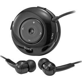 Black 3-In-1 Stereo Bluetooth Headsetblack 