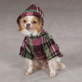 Plaid - Herringbone Plaid Dog Jacketsplaid 