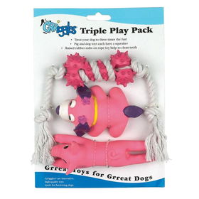 Triple Play Packs Dog Toystriple 