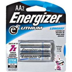 AA e2 Lithium Battery Retail Pack - 2-Packlithium 